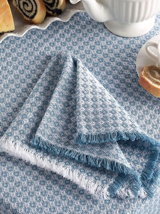 Mountain Weavers Dorset Weave Cotton Napkin, Set of 2