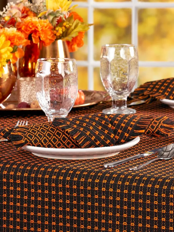 Mountain Weavers Halloween Cotton Napkin, Set of 2