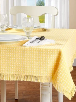 Mountain Weavers Original Mountain Weave Cotton Tablecloth