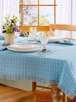 Mountain Weavers Original Mountain Weave Cotton Tablecloth