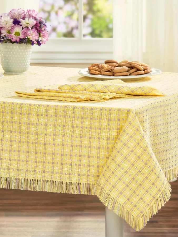 Mountain Weavers Original Mountain Weave Cotton Tablecloth