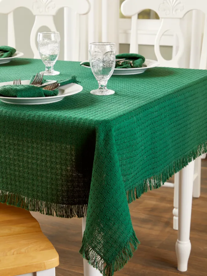 Mountain Weavers Original Mountain Weave Cotton Tablecloth