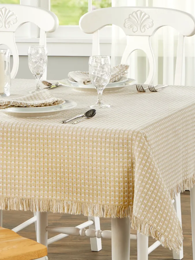 Mountain Weavers Original Mountain Weave Cotton Tablecloth