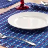 Mountain Weavers Original Mountain Weave Patriotic Cotton Placemat, Set of 2