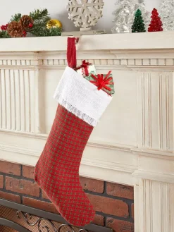 Mountain Weavers Original Mountain Weave Christmas Stocking