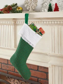 Mountain Weavers Original Mountain Weave Christmas Stocking