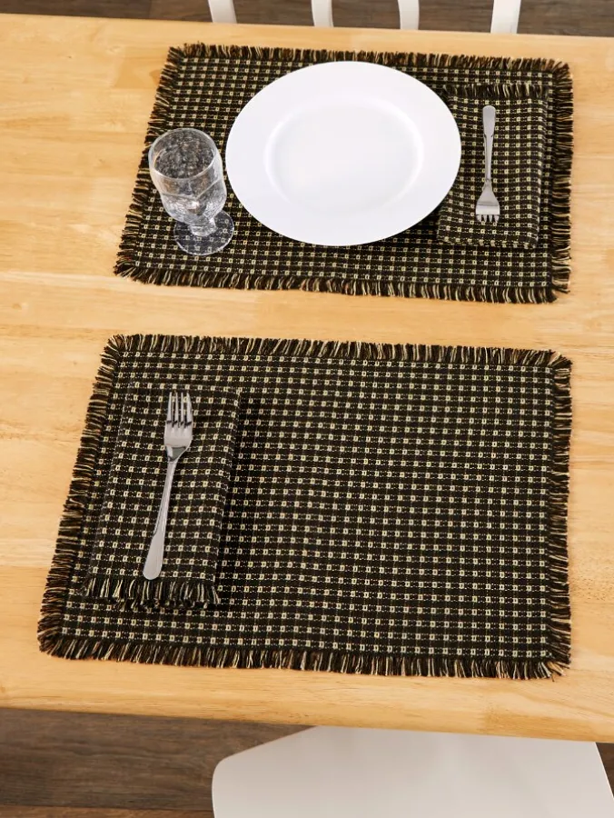 Mountain Weavers Original Mountain Weave Cotton Placemat, Set of 2