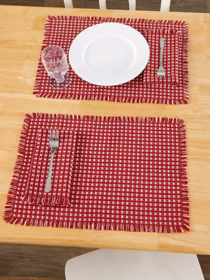 Mountain Weavers Original Mountain Weave Cotton Placemat, Set of 2