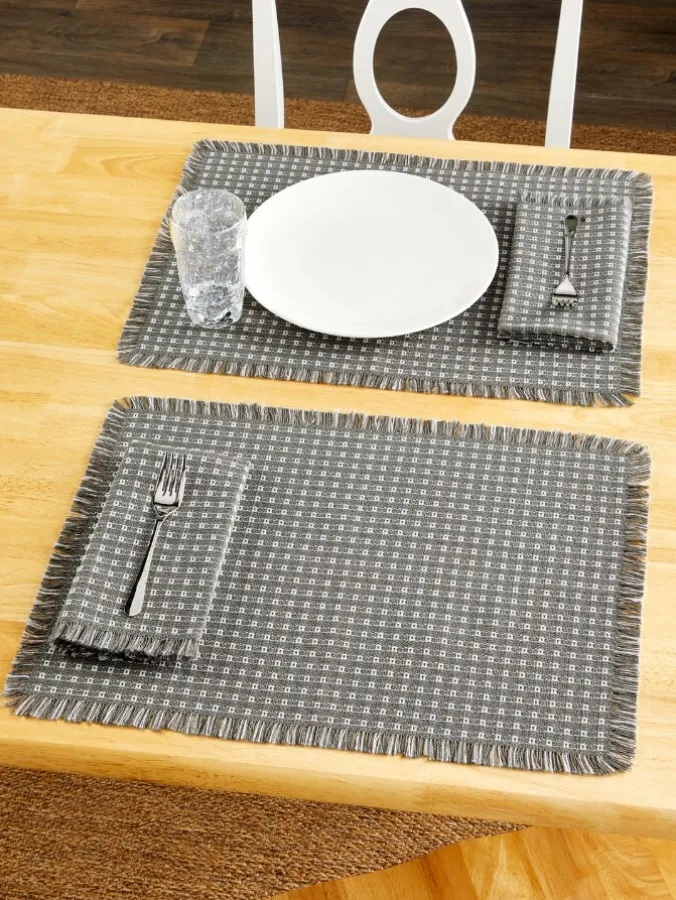 Mountain Weavers Original Mountain Weave Cotton Placemat, Set of 2