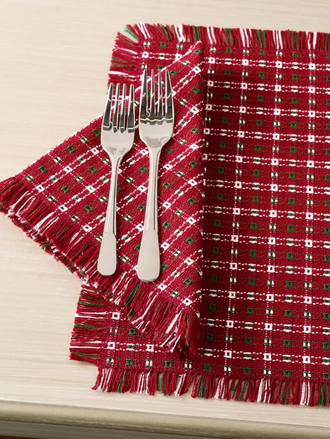 Mountain Weavers Original Mountain Weave Cotton Placemat, Set of 2