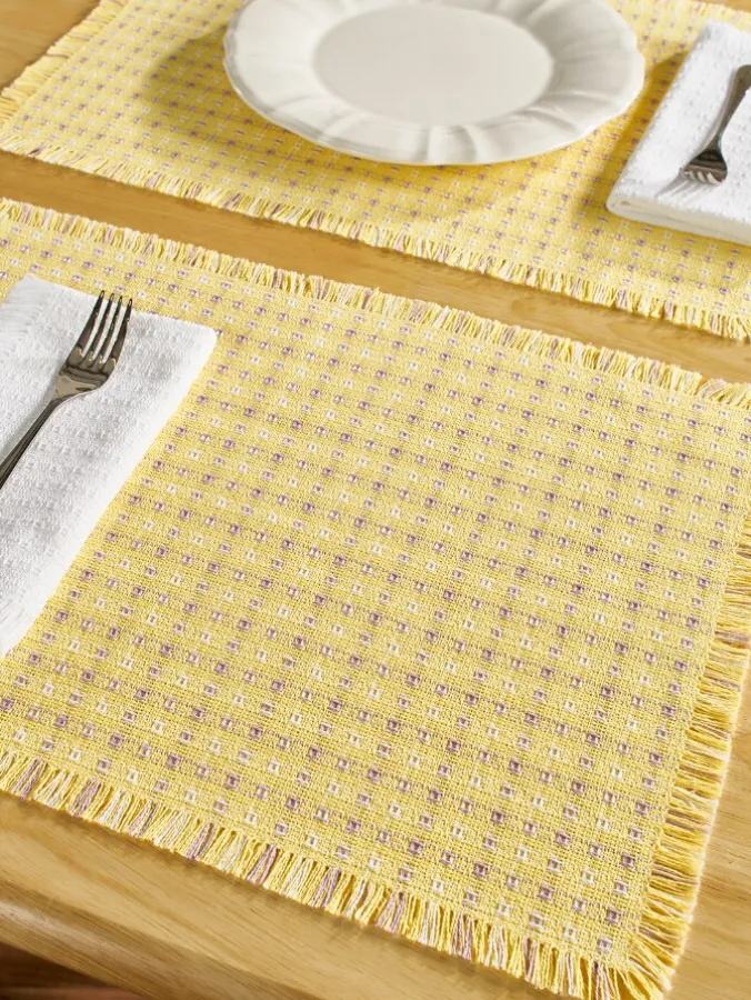 Mountain Weavers Original Mountain Weave Cotton Placemat, Set of 2
