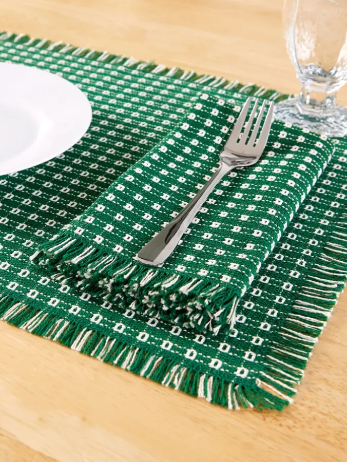 Mountain Weavers Original Mountain Weave Cotton Napkin, Set of 2