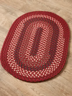 Mount Mansfield Indoor/Outdoor Multicolor Braided Oval Rug