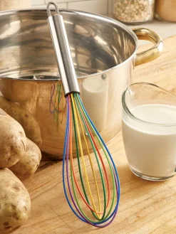 Multicolor Silicone Balloon Whisk