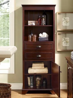 Nantucket Tall Storage Cabinet