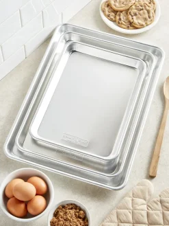 Natural Aluminum Sheet Pans, 3-Piece Set