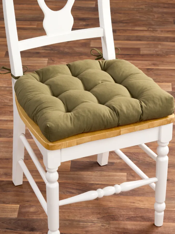 Never-Flatten Chair Cushion, In 2 Sizes
