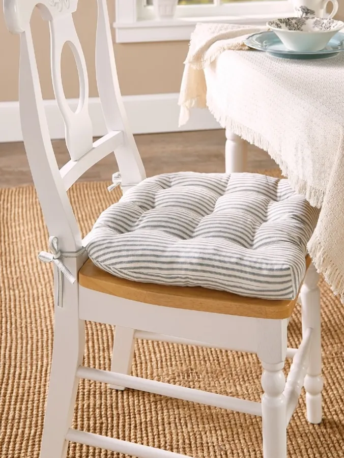 Never-Flatten Chair Cushion, In 2 Sizes