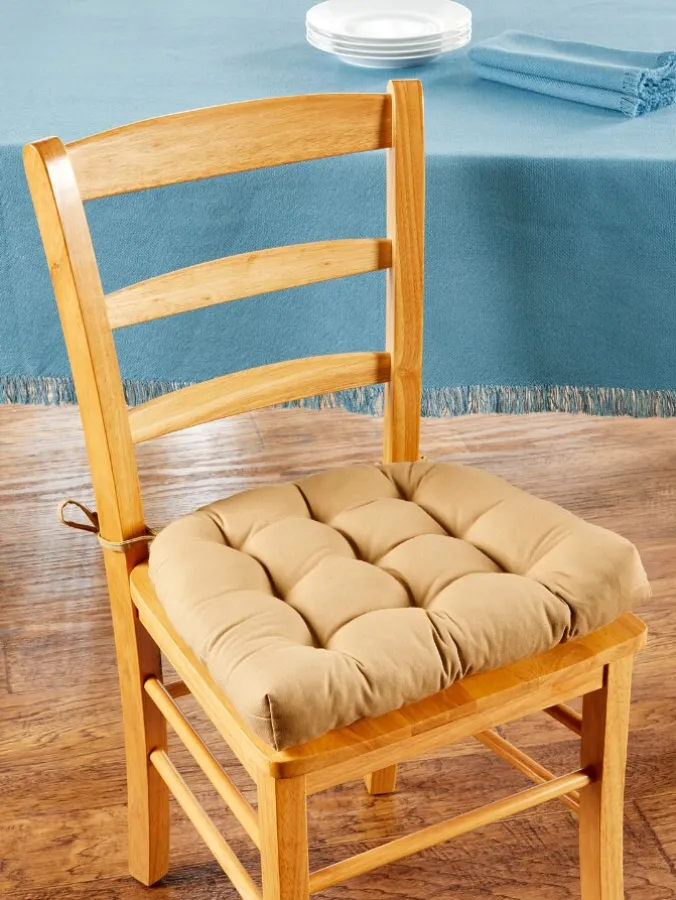 Never-Flatten Chair Cushion, In 2 Sizes