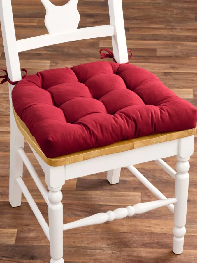 Never-Flatten Chair Cushion, In 2 Sizes