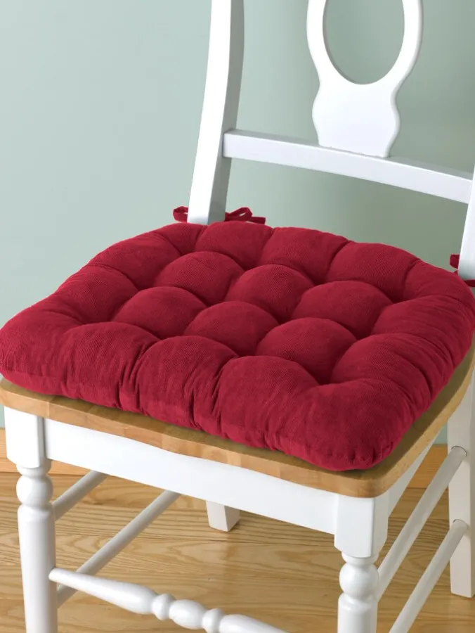 Never-Flatten Chair Cushion, In 2 Sizes
