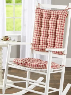 Never-Flatten Tufted Rocker Chair Cushion Set, In 2 Sizes