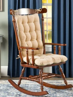 Never-Flatten Tufted Rocker Chair Cushion Set, In 2 Sizes