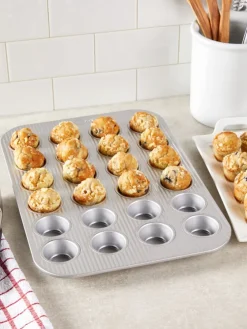 Nonstick 24-Cup Mini Muffin Pan