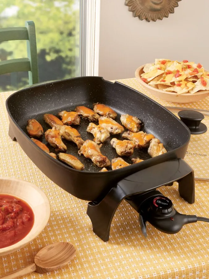 Nonstick 15 Inch Electric Skillet