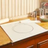 Nonstick Pastry Cloth With Wooden Frame and Rolling Pin Cover