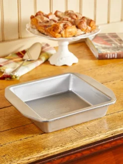 Nonstick Square 8x8 Cake Pan With Handles