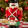 Nutcracker Ceramic Cookie Jar