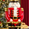 Nutcracker Ceramic Cookie Jar