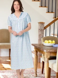 Original Lanz Tyrolean Cotton Lawn Nightgown
