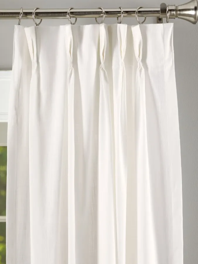 Original Weaver's Cloth 48 Inch Pinch Pleat Curtains by Country Curtains®
