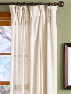 Original Weaver's Cloth 96 Inch Pinch Pleat Curtains by Country Curtains®