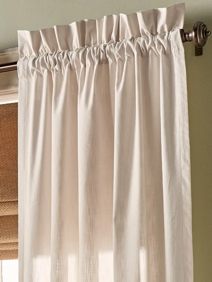 Original Weaver's Cloth Rod Pocket Curtains by Country Curtains®
