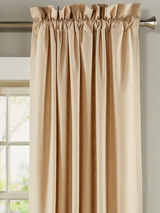 Original Weaver's Cloth Rod Pocket Curtains by Country Curtains®