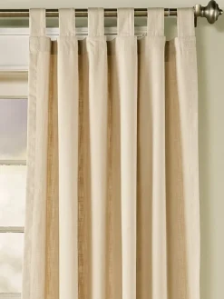 Original Weaver's Cloth Tab Top Curtains by Country Curtains®
