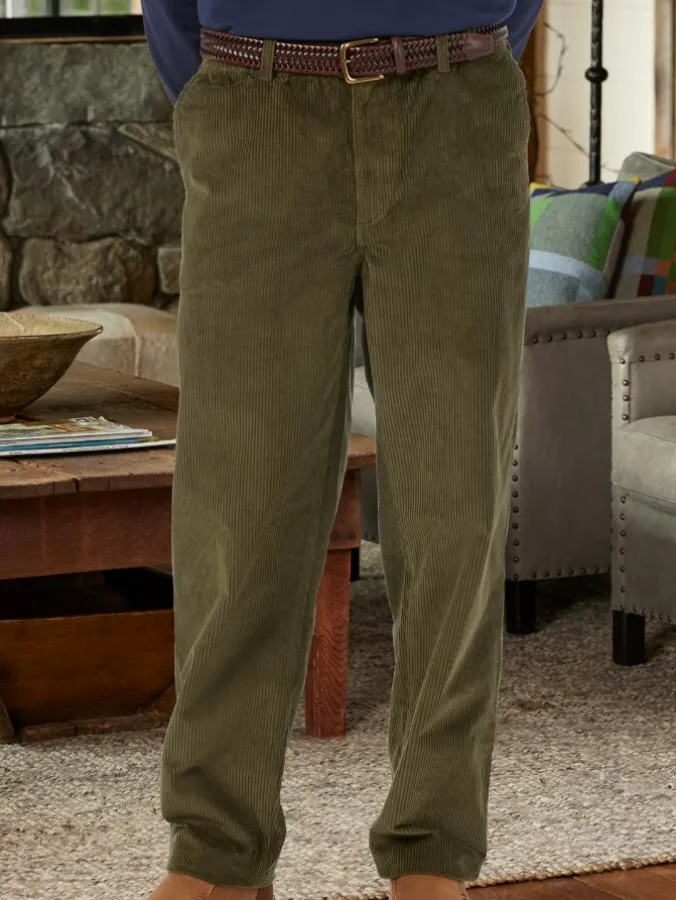 Orton Brothers® Comfort-Waist Corduroy Pants