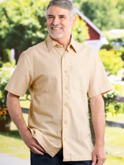 Orton Brothers Cool Breeze Seersucker Shirt