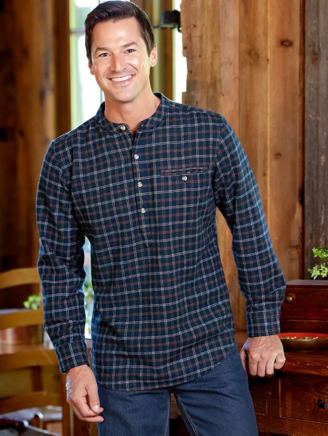 Orton Brothers Cotton Flannel Sunday Shirt