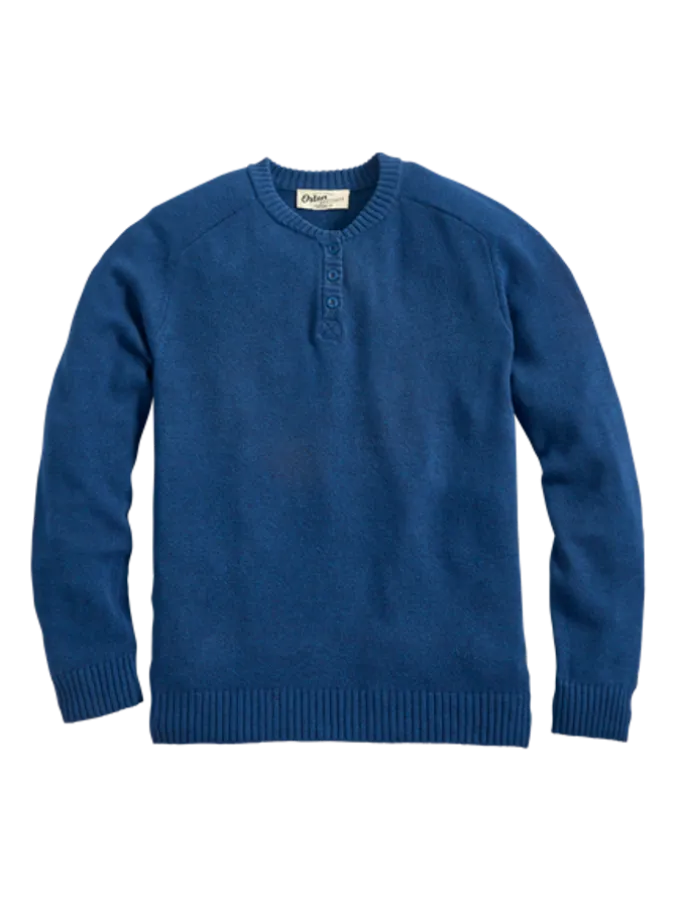 Orton Brothers Cotton Henley Sweater