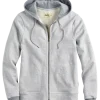 Orton Brothers Full-Zip Midweight Cotton Hooded Sweatshirt