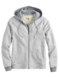 Orton Brothers Full-Zip Midweight Cotton Hooded Sweatshirt