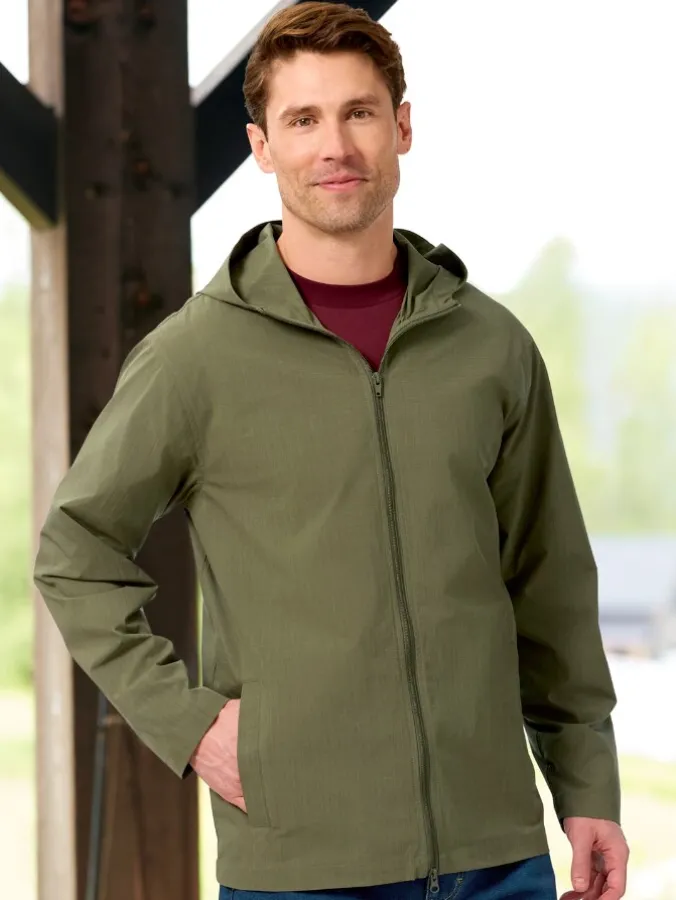 Orton Brothers Lightweight Packable Jacket With Hood