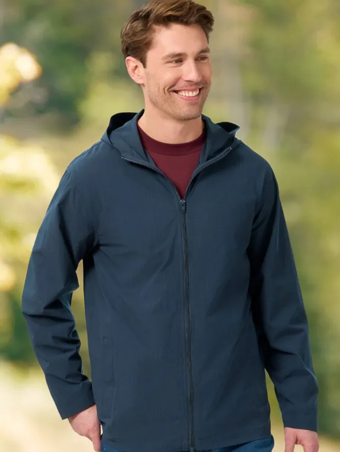 Orton Brothers Lightweight Packable Jacket With Hood