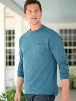 Orton Brothers Long-Sleeve Cotton T-Shirt