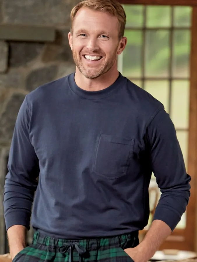 Orton Brothers Long-Sleeve Cotton T-Shirt