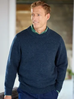Orton Brothers® Men's Lambswool Crewneck Sweater